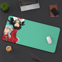 Load image into Gallery viewer, InuYasha Mouse Pad (Desk Mat) On Desk
