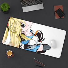 Load image into Gallery viewer, Nisekoi Chitoge Kirisaki Mouse Pad (Desk Mat) On Desk
