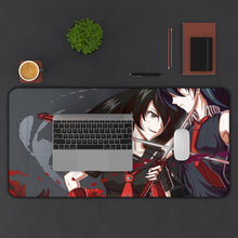 Cargar imagen en el visor de la galería, Akame and Kurome Mouse Pad (Desk Mat) With Laptop
