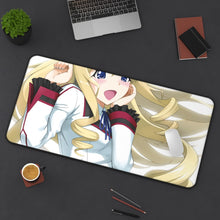 Charger l&#39;image dans la galerie, Infinite Stratos Mouse Pad (Desk Mat) On Desk
