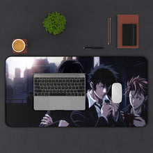 Cargar imagen en el visor de la galería, Psycho-Pass Nobuchika Ginoza, Shuusei Kagari, Tomomi Masaoka Mouse Pad (Desk Mat) With Laptop
