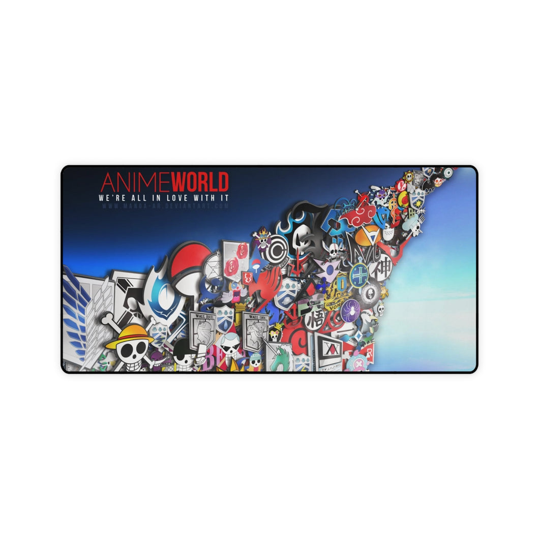 Anime Crossover Mouse Pad (Desk Mat)