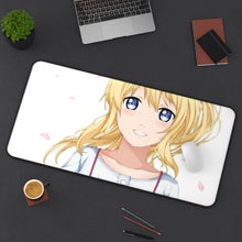 Charger l&#39;image dans la galerie, Kaori Miyazono Mouse Pad (Desk Mat) On Desk
