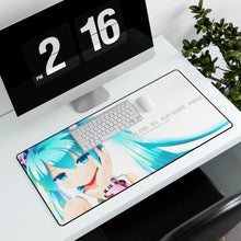 Load image into Gallery viewer, Hatsune Miku Mouse Pad (Desk Mat) With Laptop
