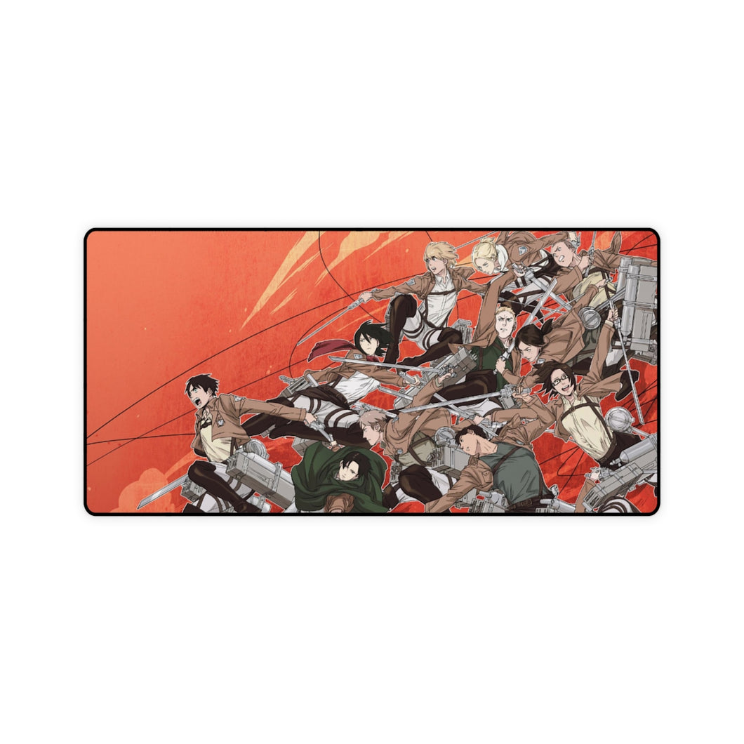 Tapis de souris (tapis de bureau) Anime Attack On Titan