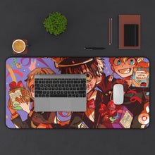 Cargar imagen en el visor de la galería, Jibaku Shounen Hanako-kun Jibaku Shounen Hanako Kun Mouse Pad (Desk Mat) With Laptop
