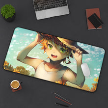 Load image into Gallery viewer, The Promised Neverland Emma Mouse Pad (Desk Mat) On Desk
