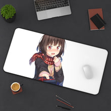 Load image into Gallery viewer, Anime Girl Mouse Pad (Desk Mat) On Desk
