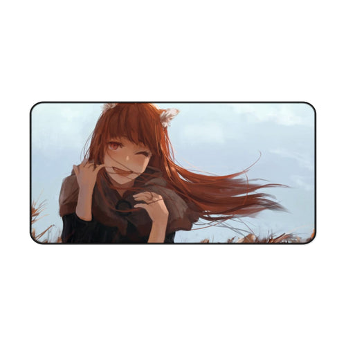 Spice And Wolf Mouse Pad (Desk Mat)