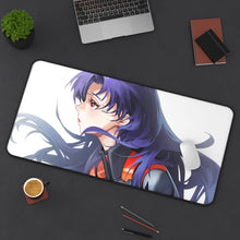 Cargar imagen en el visor de la galería, Neon Genesis Evangelion Misato Katsuragi Mouse Pad (Desk Mat) On Desk
