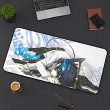 Load image into Gallery viewer, Blue Exorcist Rin Okumura Mouse Pad (Desk Mat) On Desk
