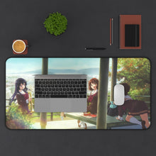 Charger l&#39;image dans la galerie, Sound! Euphonium Kumiko Oumae, Reina Kousaka, Hazuki Katou, Sapphire Kawashima Mouse Pad (Desk Mat) With Laptop
