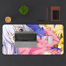 Cargar imagen en el visor de la galería, EroManga-Sensei Mouse Pad (Desk Mat) With Laptop
