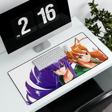 Cargar imagen en el visor de la galería, Highschool Of The Dead Mouse Pad (Desk Mat) With Laptop
