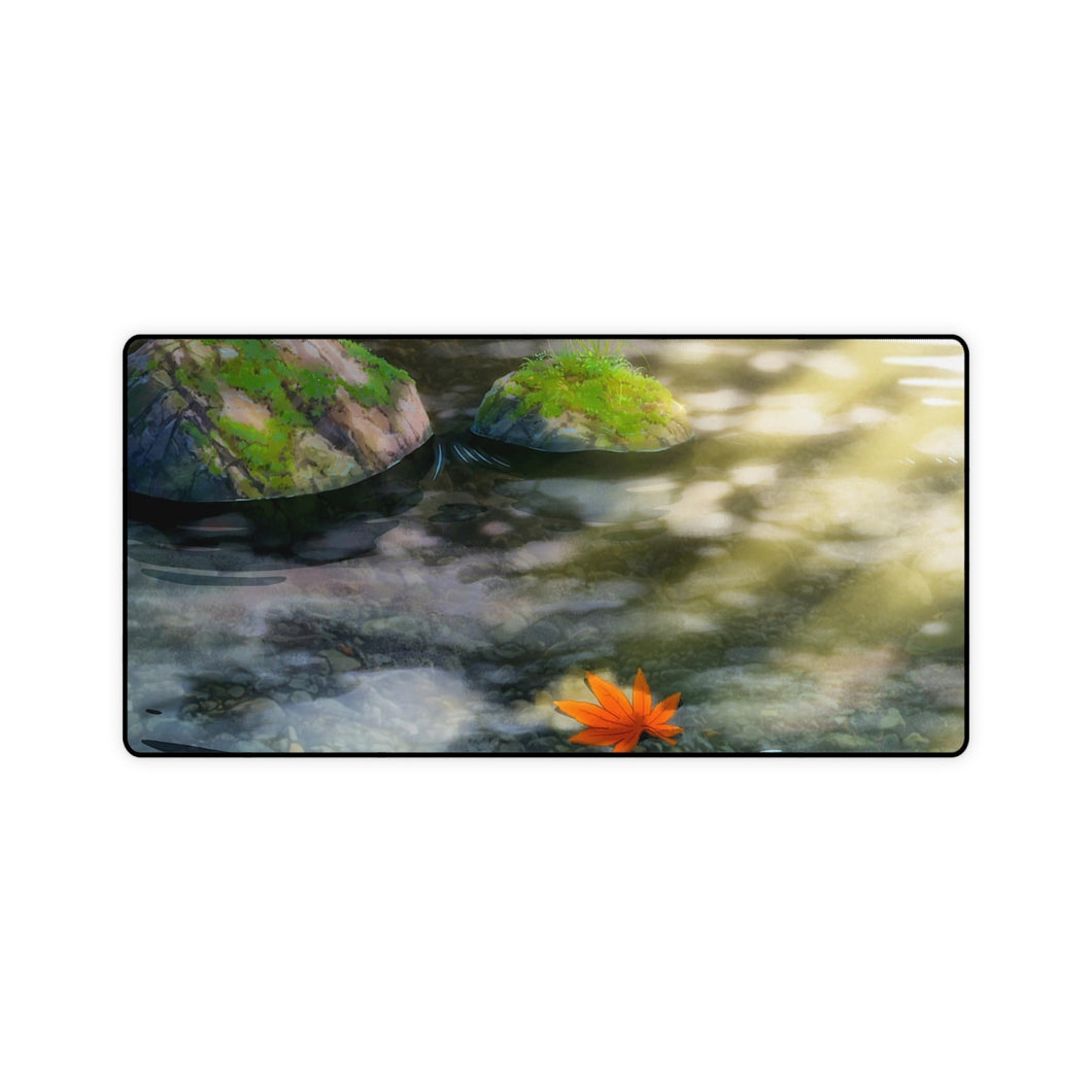 Leaf in Water Mouse Pad (Desk Mat)