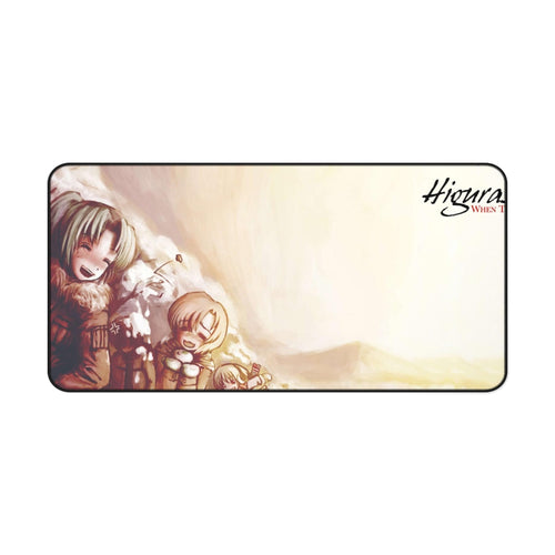 When They Cry Mouse Pad (Desk Mat)