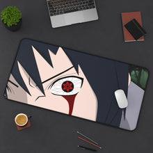 Charger l&#39;image dans la galerie, Naruto - Sasuke Uchiha Mouse Pad (Desk Mat) On Desk
