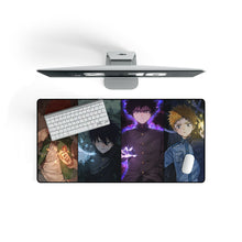 Charger l&#39;image dans la galerie, Mob Psycho 100 Shigeo Kageyama, Ritsu Kageyama, Teruki Hanazawa Mouse Pad (Desk Mat) On Desk
