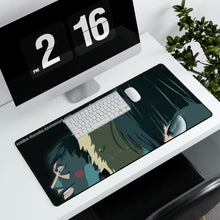 Charger l&#39;image dans la galerie, Mob Psycho 100 Arataka Reigen, Shigeo Kageyama, Ritsu Kageyama Mouse Pad (Desk Mat) With Laptop
