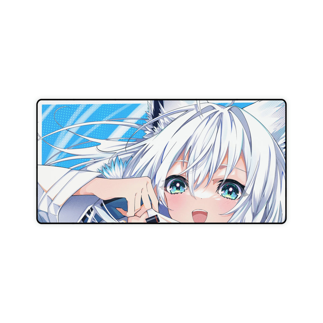 Shirakami Fubuki Mouse Pad (Desk Mat)