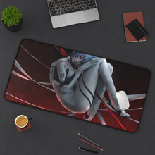 Load image into Gallery viewer, Neon Genesis Evangelion Rei Ayanami Mouse Pad (Desk Mat) On Desk
