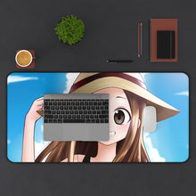 Charger l&#39;image dans la galerie, Karakai Jouzu No Takagi-san Mouse Pad (Desk Mat) With Laptop
