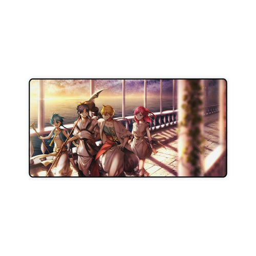 Magi: The Labyrinth Of Magic Morgiana, Alibaba Saluja, Aladdin, Hakuryuu Ren, Japanese Desk Mat Mouse Pad (Desk Mat)