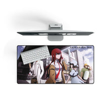 Cargar imagen en el visor de la galería, Steins;Gate Kurisu Makise, Mayuri Shiina, Itaru Hashida Mouse Pad (Desk Mat) On Desk
