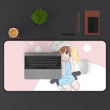 Charger l&#39;image dans la galerie, Cells At Work Mouse Pad (Desk Mat) With Laptop
