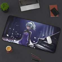 Cargar imagen en el visor de la galería, Darker Than Black Yin Mouse Pad (Desk Mat) On Desk
