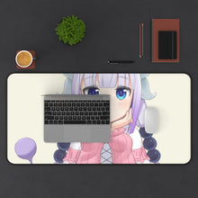 Load image into Gallery viewer, Kanna Kamui Mouse Pad (Desk Mat) With Laptop
