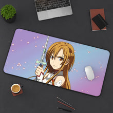 Load image into Gallery viewer, Yuki Asuna Mouse Pad (Desk Mat) On Desk
