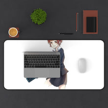 Load image into Gallery viewer, Akane Tsunemori Serious Mouse Pad (Desk Mat) With Laptop
