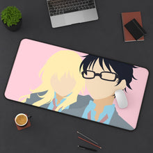 Cargar imagen en el visor de la galería, Your Lie In April Mouse Pad (Desk Mat) On Desk
