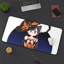 Cargar imagen en el visor de la galería, Komi Can&#39;t Communicate Komi Shouko Mouse Pad (Desk Mat) On Desk
