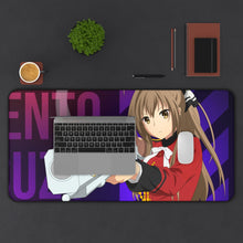 Cargar imagen en el visor de la galería, Isuzu Sento Aiming a Gun Mouse Pad (Desk Mat) With Laptop
