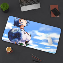 Cargar imagen en el visor de la galería, Neon Genesis Evangelion Mouse Pad (Desk Mat) On Desk
