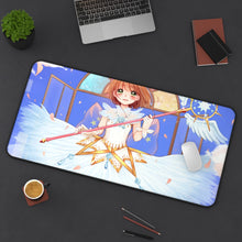 Cargar imagen en el visor de la galería, Cardcaptor Sakura Sakura Kinomoto Mouse Pad (Desk Mat) On Desk
