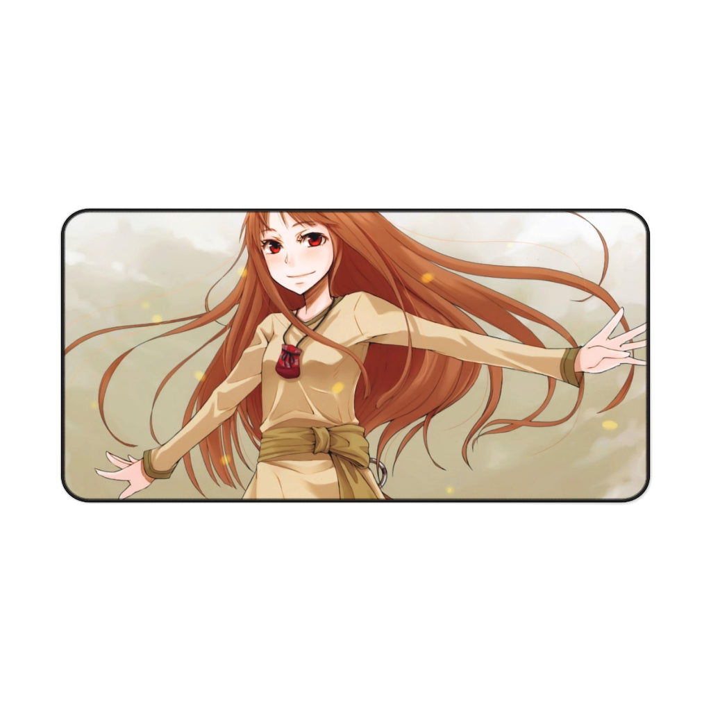 Spice And Wolf Mouse Pad (Desk Mat)