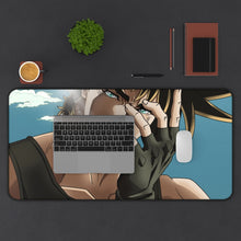 Load image into Gallery viewer, Joseph Joestar Mouse Pad (Desk Mat) With Laptop
