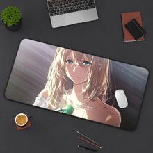 Charger l&#39;image dans la galerie, Violet Evergarden Violet Evergarden, Violet Evergarden, Violet Evergarden Mouse Pad (Desk Mat) On Desk
