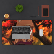 Cargar imagen en el visor de la galería, Spice And Wolf Mouse Pad (Desk Mat) With Laptop
