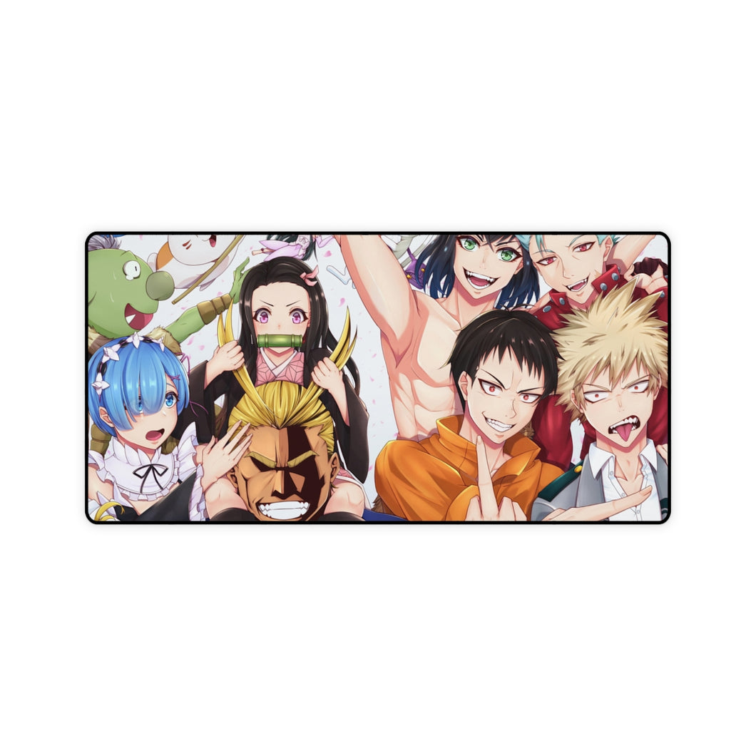 Anime Crossover Mouse Pad (Desk Mat)