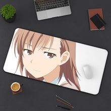 Charger l&#39;image dans la galerie, A Certain Scientific Railgun Mikoto Misaka Mouse Pad (Desk Mat) On Desk
