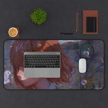 Load image into Gallery viewer, A Certain Scientific Railgun Mikoto Misaka Mouse Pad (Desk Mat) With Laptop
