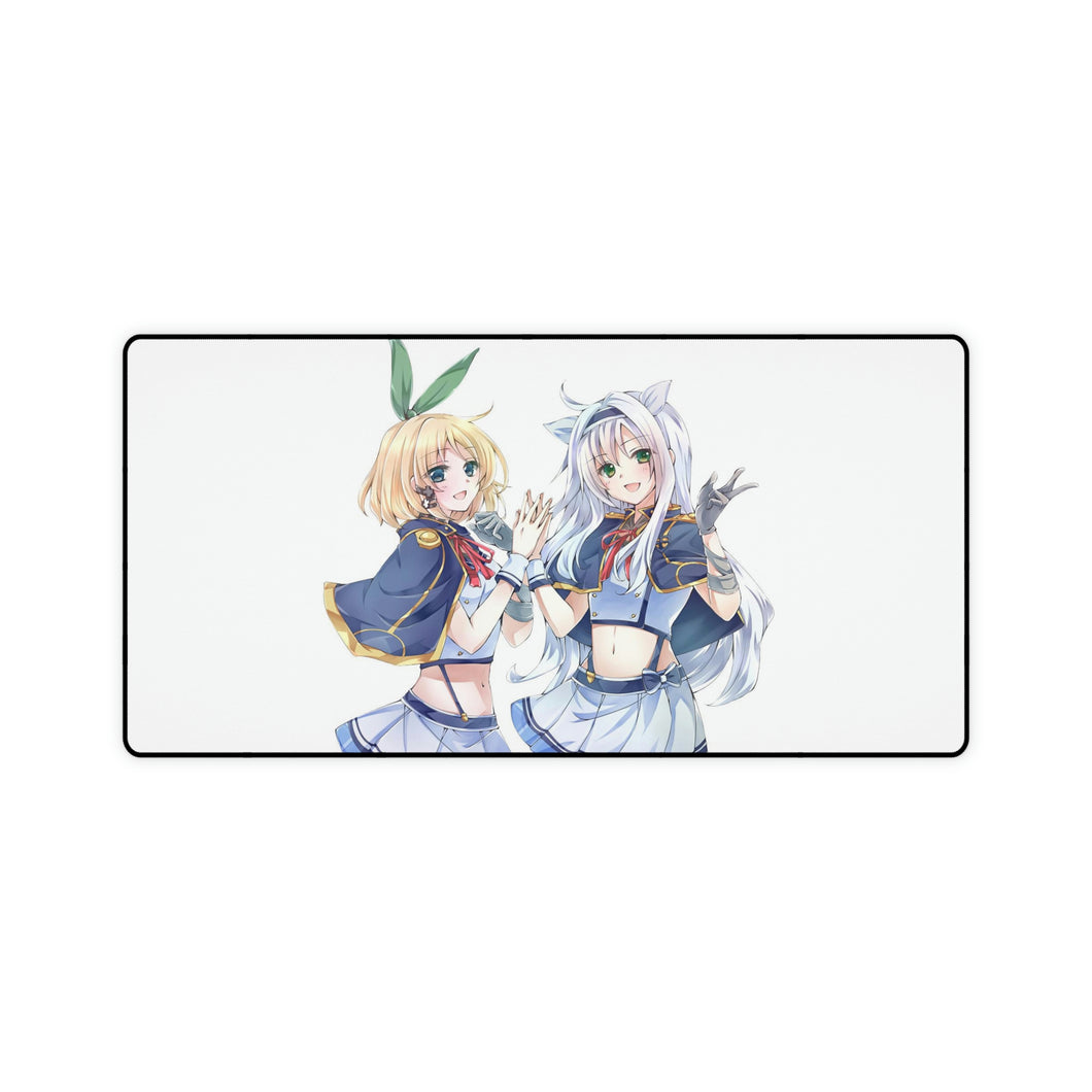 Rokudenashi Majutsu Koushi to Akashic Records Tapis de souris (tapis de bureau)