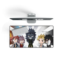 Cargar imagen en el visor de la galería, Fairy Tail Natsu Dragneel, Wendy Marvell, Gajeel Redfox Mouse Pad (Desk Mat) On Desk
