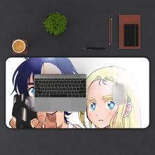 Load image into Gallery viewer, Summer Time Rendering Shinpei Ajiro, Ushio Kofune Mouse Pad (Desk Mat) With Laptop
