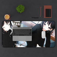 Cargar imagen en el visor de la galería, Boku Wa Tomodachi Ga Sukunai Yozora Mikazuki Mouse Pad (Desk Mat) With Laptop
