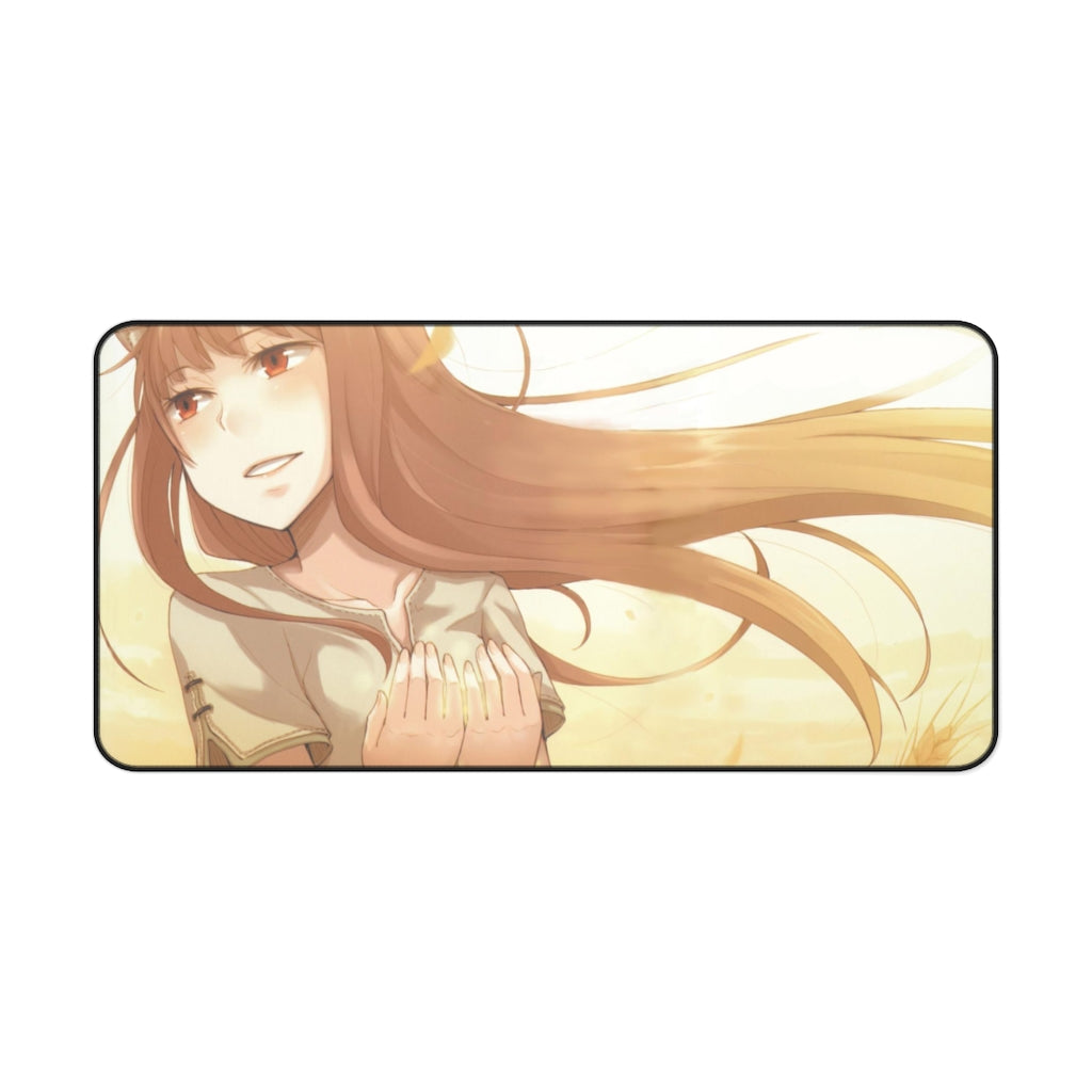 Spice And Wolf Mouse Pad (Desk Mat)